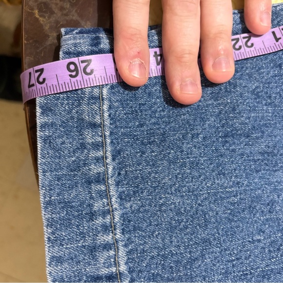 Vintage Dockers Women's High Rise Jeans - Blue - Picture 10 of 11